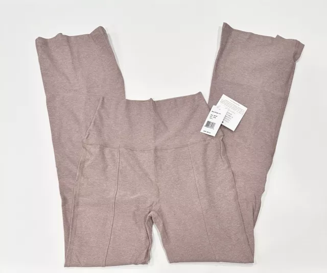 Beyond Yoga SPACED YE MAKE THE CUT SPLIT ANKLEFRONT PANT CHAI SZ L NWT