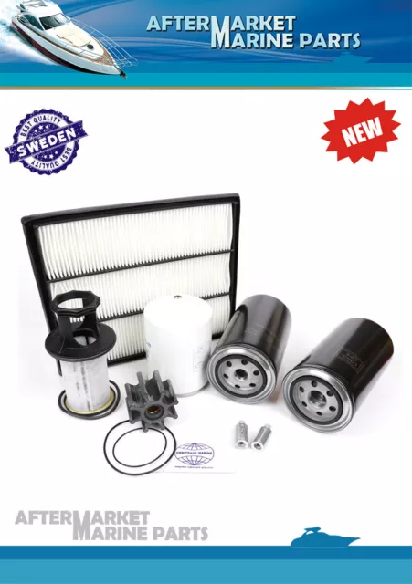 Service Kit Pour Volvo Penta D4 Séries, Remplace#: 21704968, 21198342