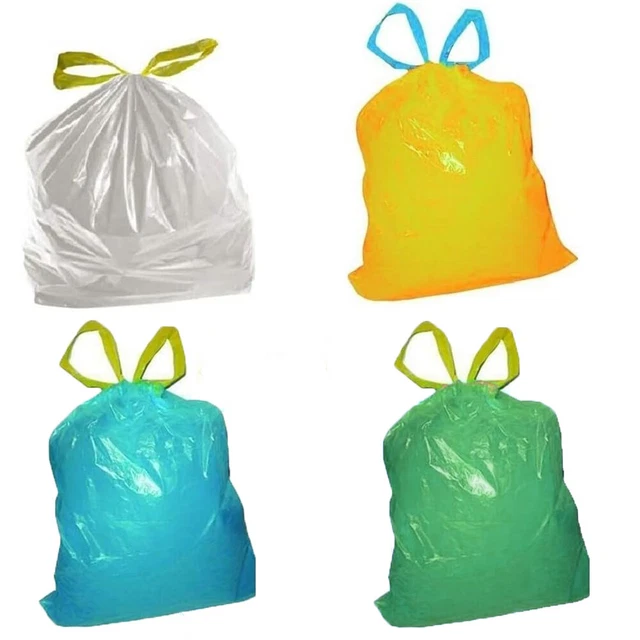 10 Sacchi Spazzatura Colorati Per Raccolta Differenziata ECOFOR 70X110 - ECOFOR70110