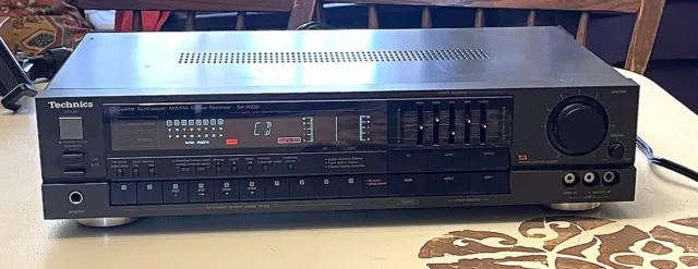 Vintage Technics SA-R230 Stereo AM FM Receiver Tested and Working - No Remote