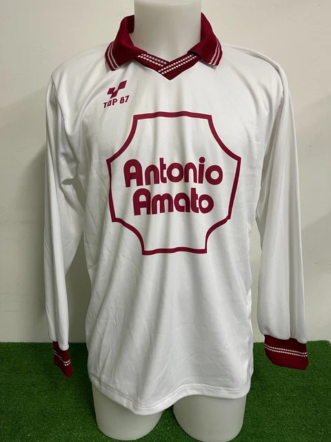 Maillot De Football Vintage AS Roma - Occasion, Modèle No Match Worn