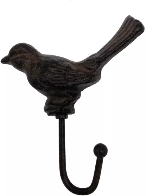 Comfy Hour Antique and Vintage Animal Collection Cast Iron Sparrow Bird Single