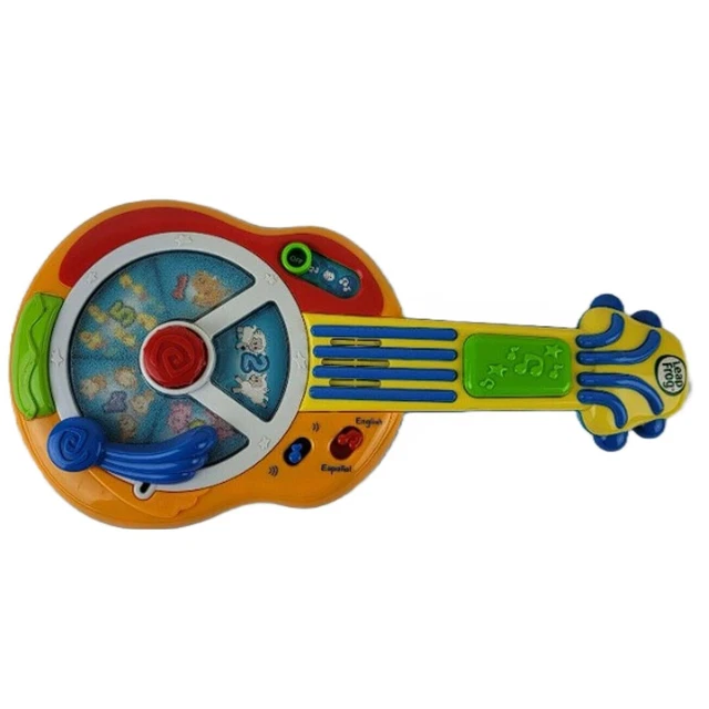 LEAP FROG BABY Learn And Groove English Spanish Musical Counting GUITAR