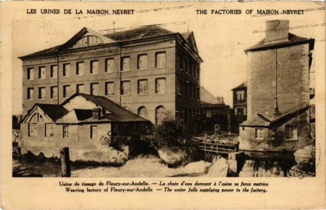 CPA FLEURY-sur-ANDELLE - Usine de tissage (988966)