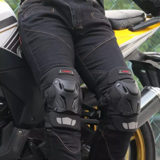 Protège-genoux anti-chute pour moto tout-terrain, coudière confortable pour  VTT, protection du genou, PP - AliExpress