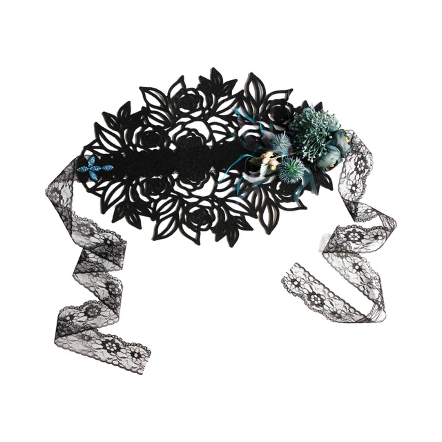 HALLOWEEN WITCH HAT Adults Witches Wizard Hat Headband for Masquerade