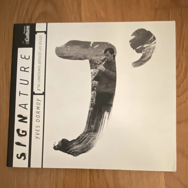 YVES DORMOY – J'ai longtemps détesté les villes CD Album Jazz Digipack ...