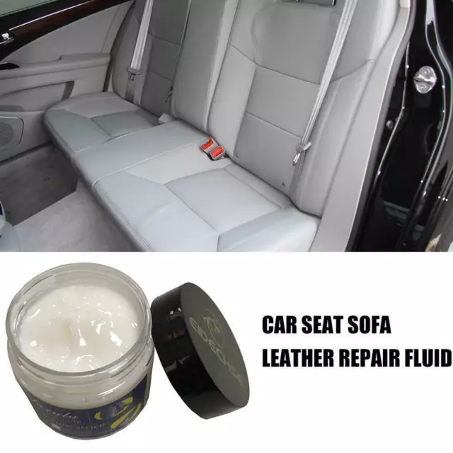 70g Leather Repair Filler Cream Kit Restore Car Seat Hole Scuffs Scratch I0R2