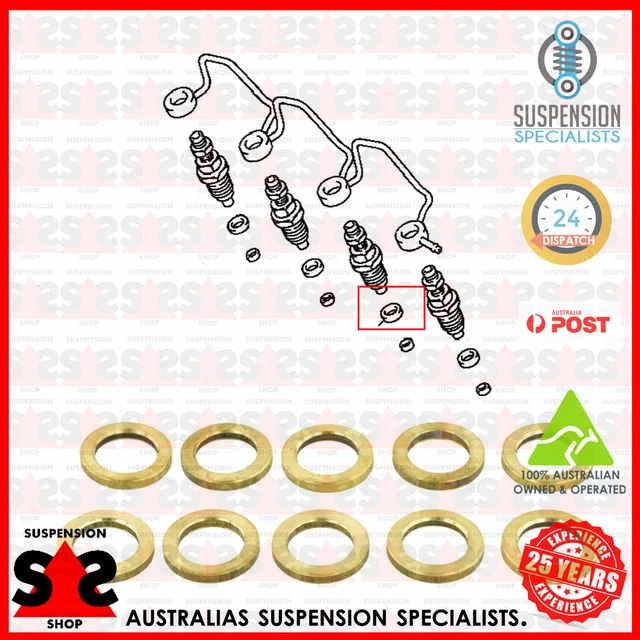thumbnail image 2 of Genuine Toyota Hilux Fuel Injector O-Ring Seal - 96721-19017 (MK6/MK7 3.0 Diesel) 2 of 6