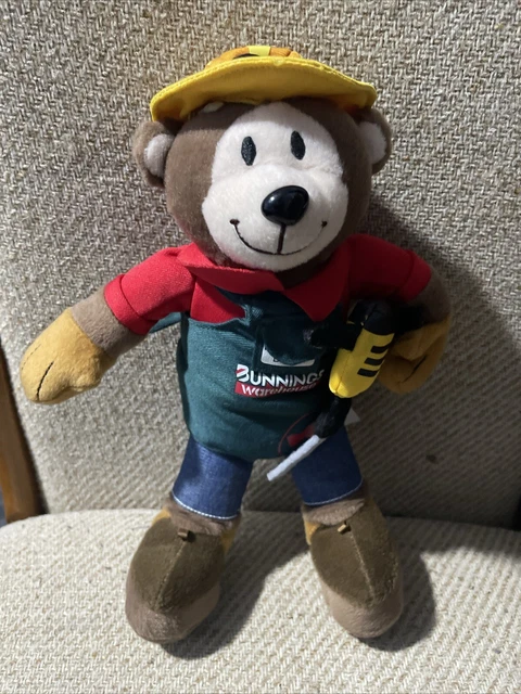BUNNINGS WAREHOUSE BEAR Bailey, Brian, Bridget, Bree Soft