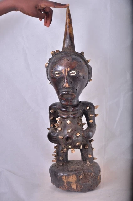 African art tribal, Songye Fetish statue from -DRC