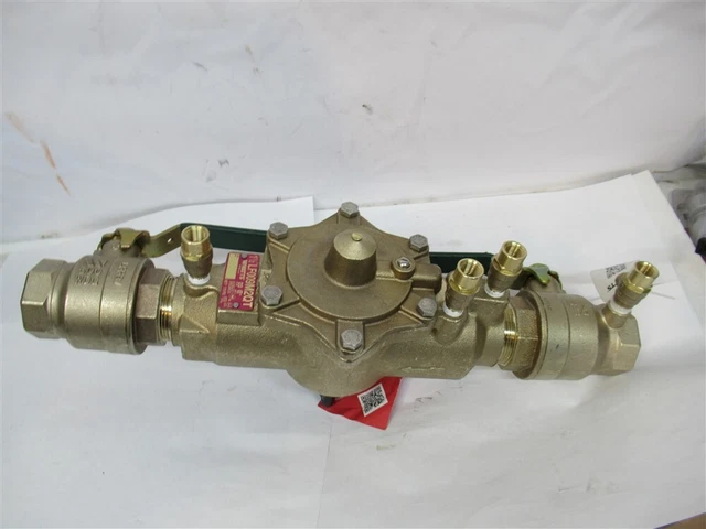 Watts 88004114 , LF009M2QT , 1-1/2" RPZ Backflow Preventer Assembly