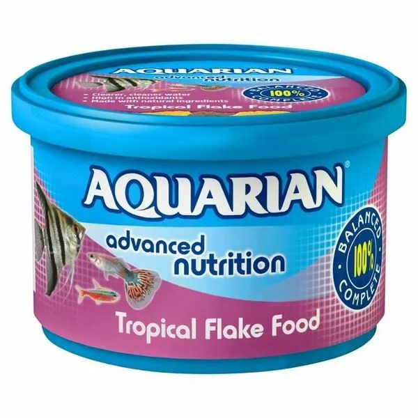 Aquarian Poisson Rouge, Poisson-Chat, Tropical Nourriture - Wafer Flocons 50g