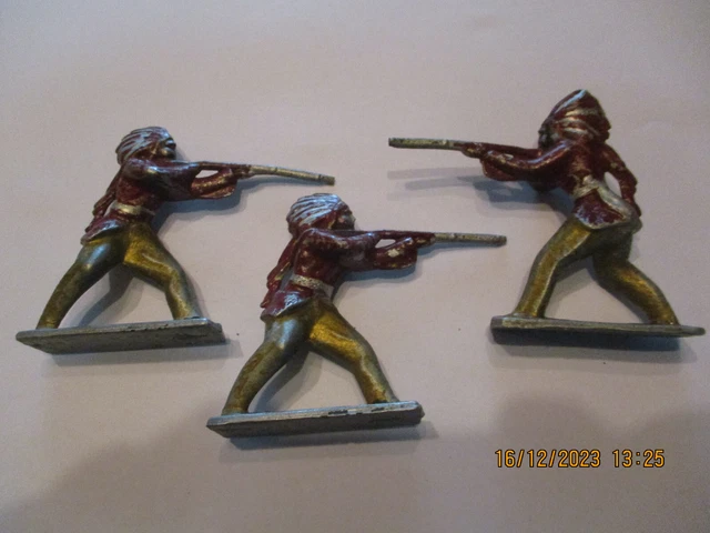 Figurine Quiralu – Chef Indien Et Son Canoé, 1/32, Alu, Made In France