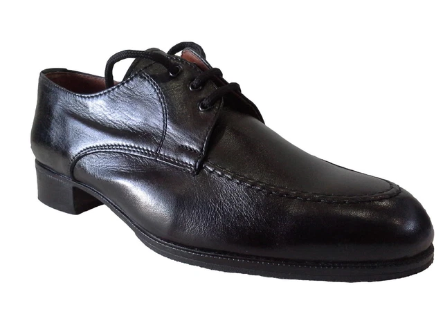 Scarpe Uomo Eleganti In Pelle - Oxford Classiche Per Cerimonia E Lavoro - Foto 4