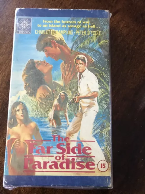 The Far Side of Paradise - VHS Video Cassette Movie Peter O’Toole Thriller Film