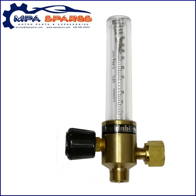 ARGON GAS FLOWMETER 040 Lpm Tig/Mig Welding Flow Meter 30.76 PicClick