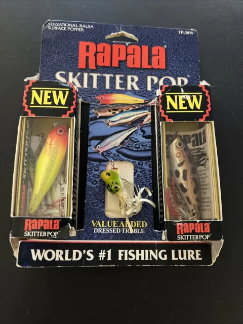 SEVEN FISHING LURES Most Unbranded One Hula Popper $9.95 - PicClick