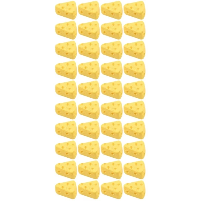 100 Pcs Fake Cheese Statuette Child Home Décor Hand Decor Flower Pot Ornaments