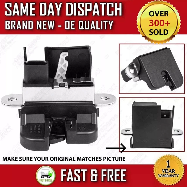 thumbnail image 2 of SilverHub Tailgate Boot Trunk Lock Mechanism Actuator For Seat Altea, Ibiza, Leon, Toledo & VW Golf V/VI, Passat, Polo 2 of 5