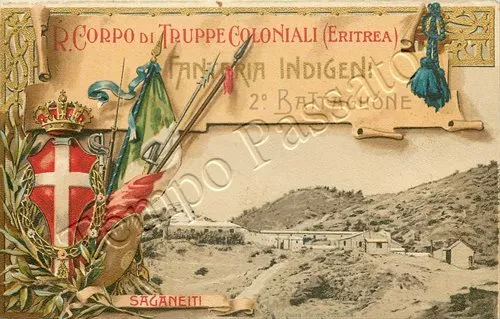 Colonie, Eritrea - Fanteria indigeni, 2° battaglione - 1911