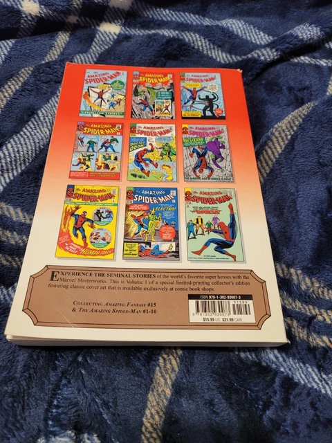 Spider-Man Vol. 1 With Great Power... Mighty Marvel Masterworks Stan Lee (RARE) 2