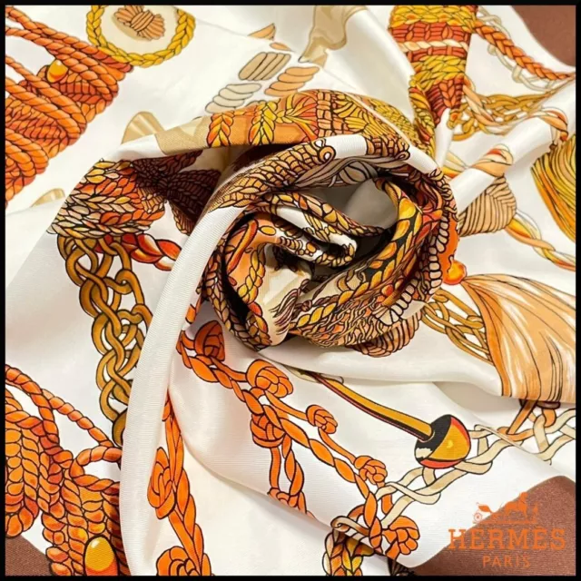 HERMES Scarf Carre90 Multicolor Silk 100% LE LABOR ATOIRE DU TEMPS Used  from JP