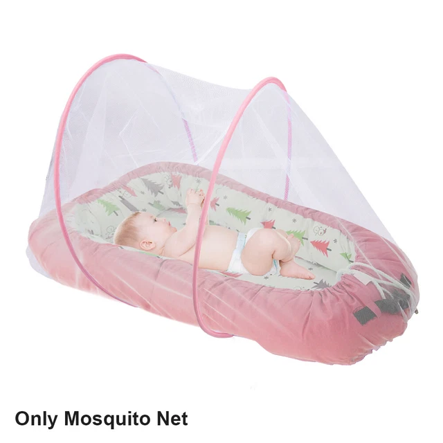 68x48 cm Ropa de cama portátil plegable multifunción transpirable cuna mosquitera