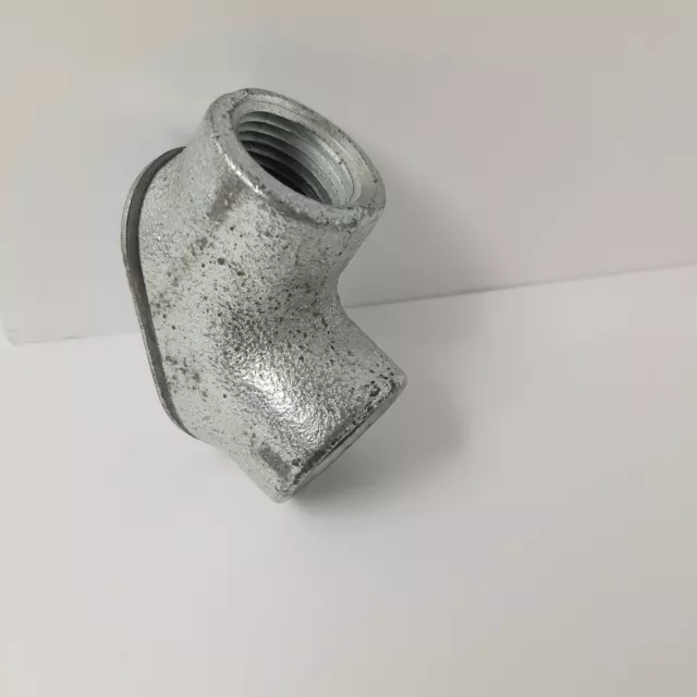 Halex 1/2" 90° Deg Rigid or IMC Pulling Elbow SCI with cover & gasket Pre-Owner