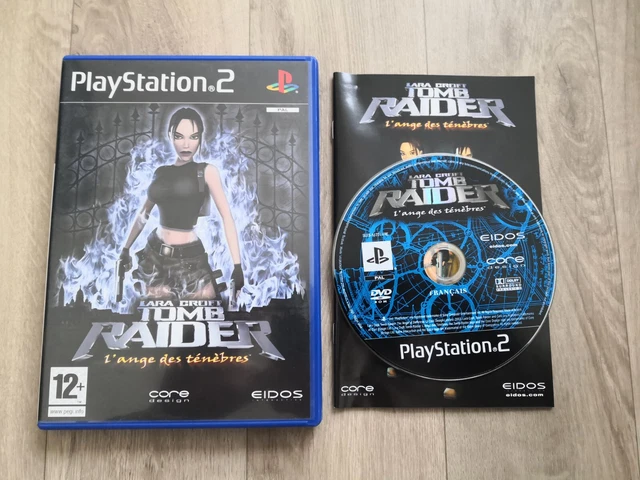 Lara Croft Tomb Raider L'Ange des Ténèbres PS2- Très bon état !