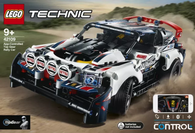 Lego Technic 42109 Auto da Rally Top Gear Telecomandata Nuovo