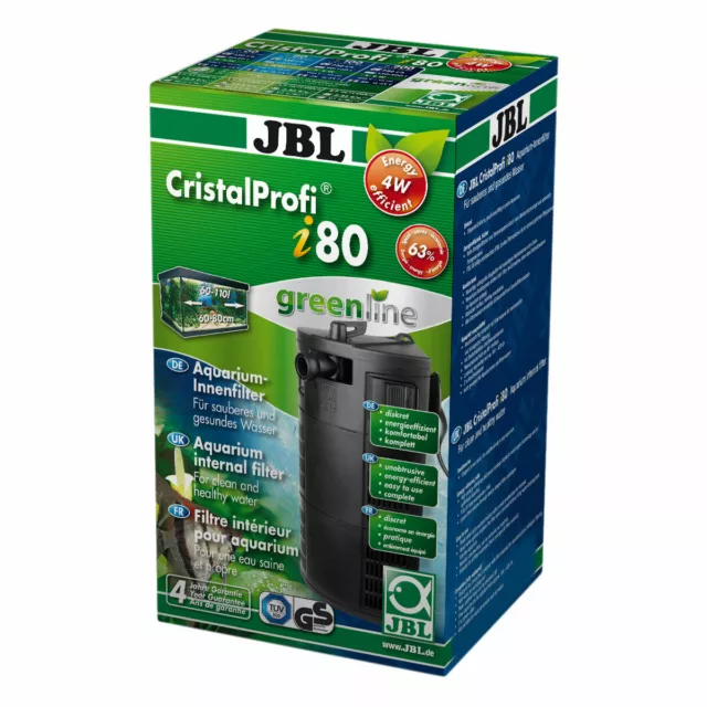 JBL Cristal Profi i80 Greenline, Filtre Intérieur pour 60-110L Aquariums