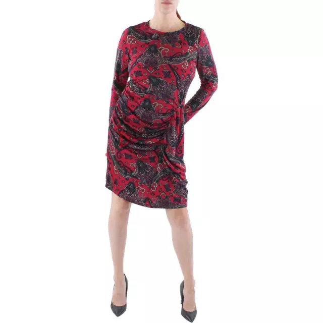 Lauren Ralph Lauren Womens Paisley Knee-Length Sheath Dress BHFO 2572