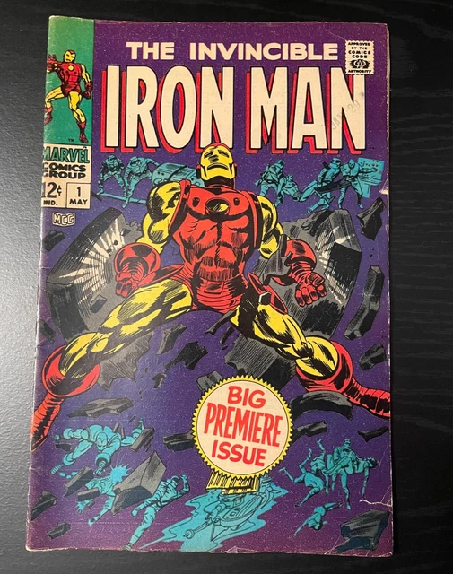 Invincible Iron Man #1 -1st Solo Series Marvel 1968