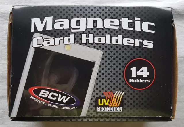 BCW Magnetic Card Set (Thick Cards 130pt) Mini Case 14x