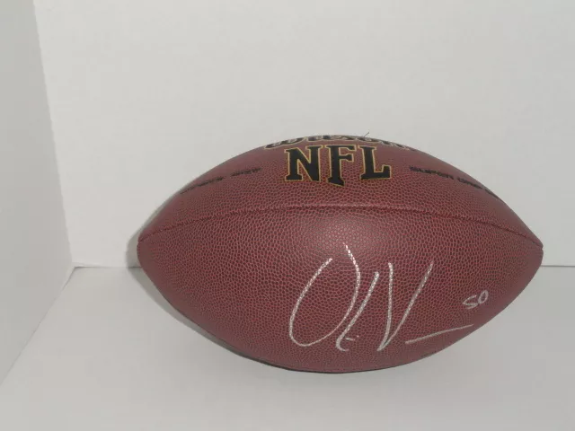 Olivier Vernon Signed Nfl Football New York Giants Autographed Miami Dolphins