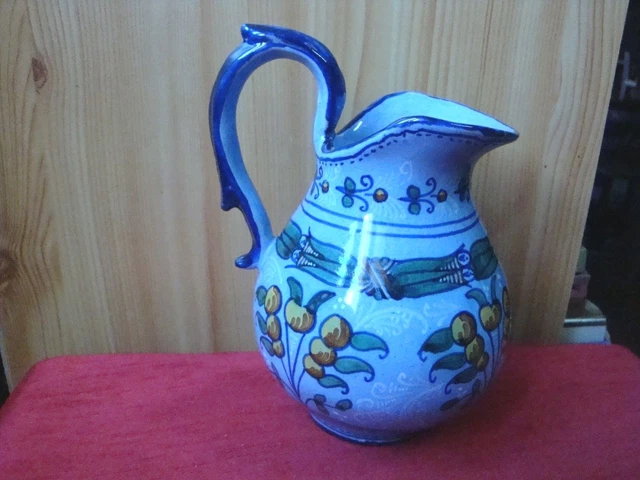 Pichet En Faience De Faenza Castellini