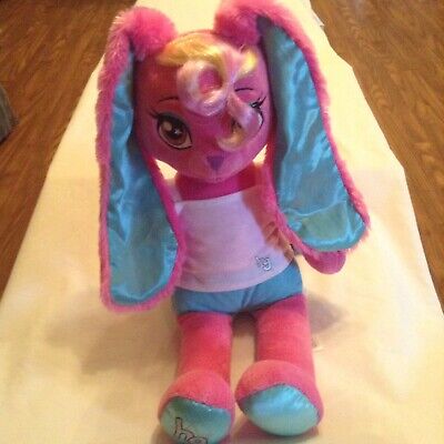 Build A Bear bunny rabbit Honey Girls floppy ears 20 inch pink plush