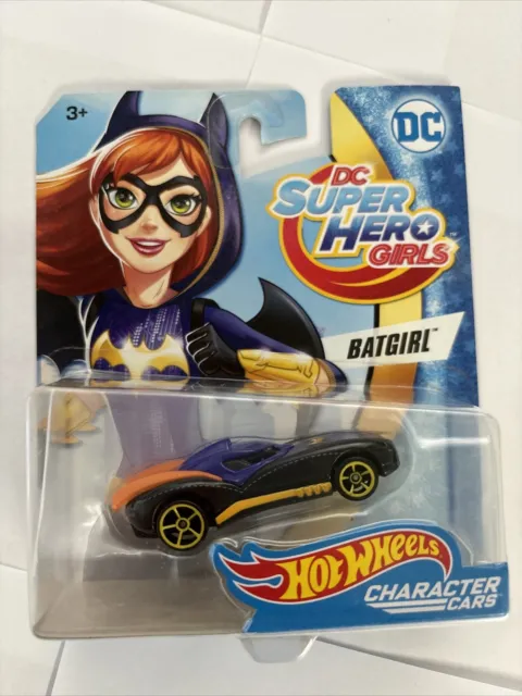 Hot Wheels 1:64 Character Cars Dc Super Hero Girls Batgirl