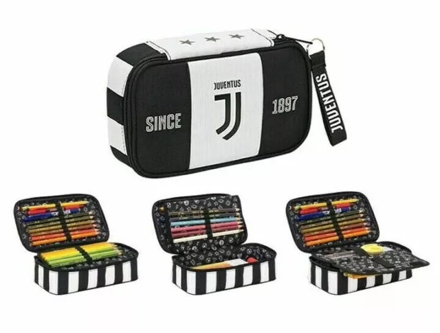 ASTUCCIO PORTAPENNE JUVENTUS Quick CASE bimba  SEVEN -nuovo-Italia