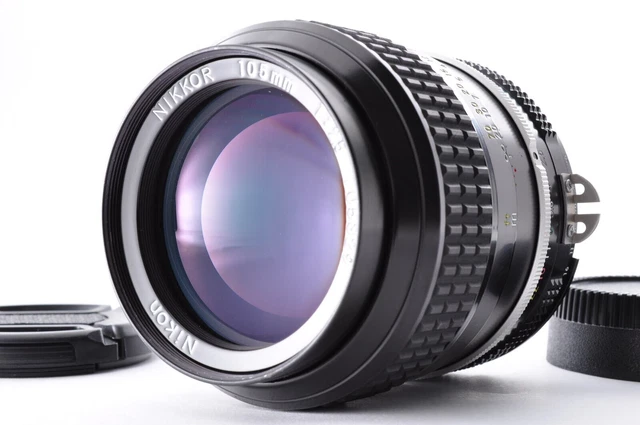 Nikon Ai Nikkor 105mm F2.5 Telephoto Lens F Mount 705329 [Near Mint] From Japan