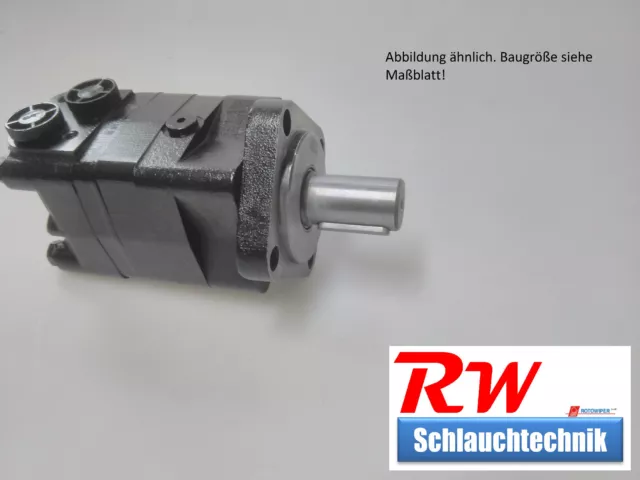 Hydraulikmotor Ölmotor Orbitalmotor SMS125 125 ccm, ähnlich OMS 125