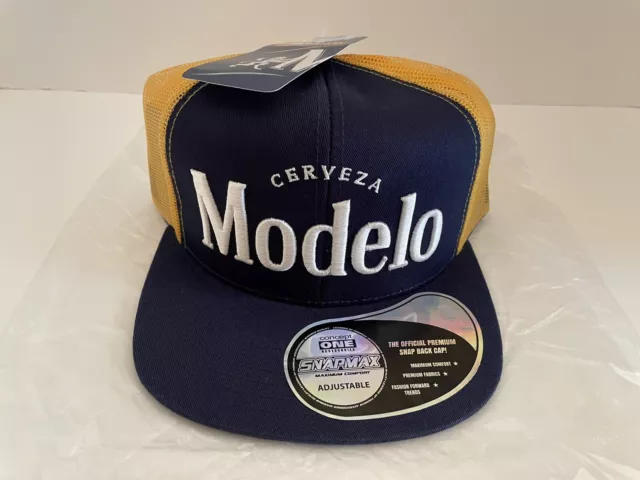MODELO Cerveza Official Premium Snap Back Cap/Hat - Concept One - NEW w/Tags
