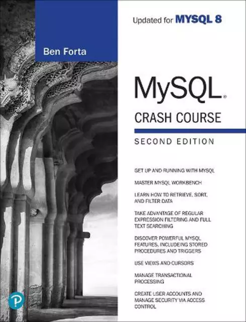 MySQL Crash Course by Ben Forta Paperback Book