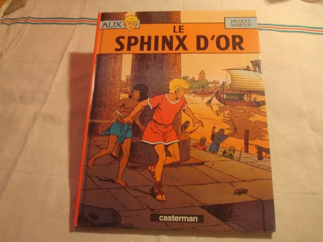 BD : Alix - Le Sphinx d' Or / Jacques Martin / Très Bon État