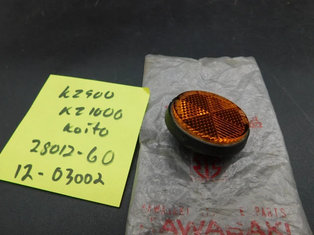 OEM Frame Reflector Kawasaki KZ900 KZ1000 KZ750 KZ200 KZ650 KM100 KE100