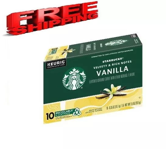 Starbucks VANILLA Coffee Keurig k-cups