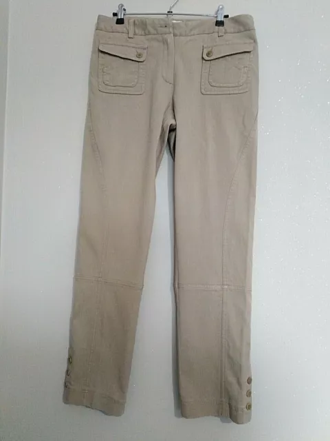 SUPERBE PANTALON PABLO De Gerard Darel Beige Poches Boutons En Bas EUR 29 00 PicClick FR