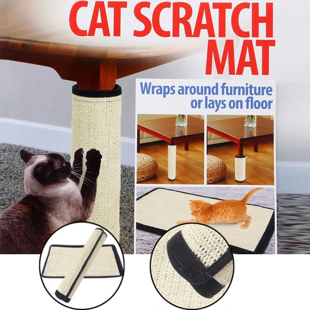 CAT SCRATCHER BOARD Scratching Pad Chair Desk Leg Furniture Protector
