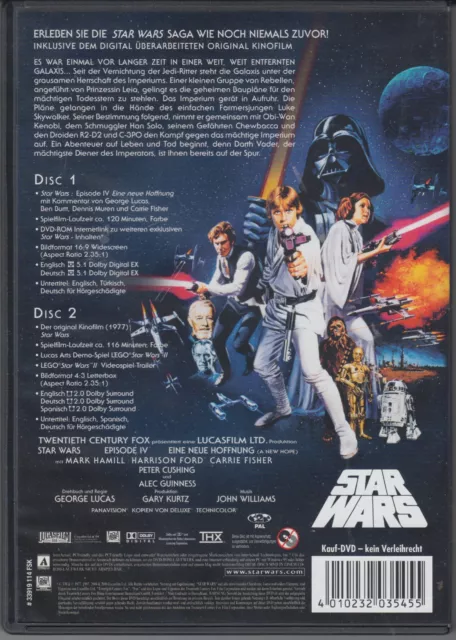 Star Wars Episode IV - Das Imperium Schlägt Zurück 2 DVD Limited Edition 2